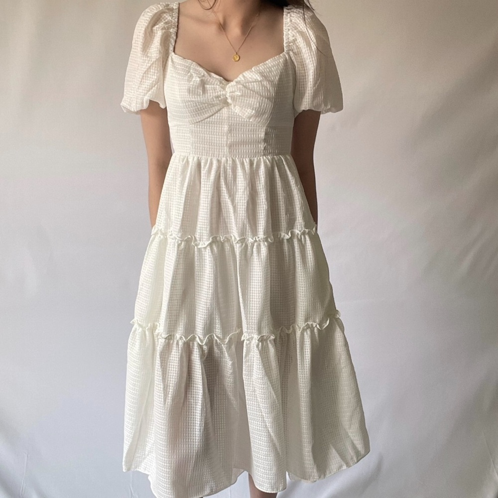 Midi Tie Back dress